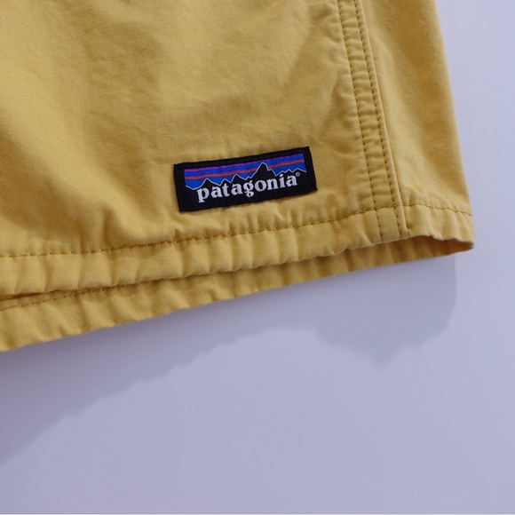 Patagonia Yellow Athletic Shorts - Picture 5 of 10
